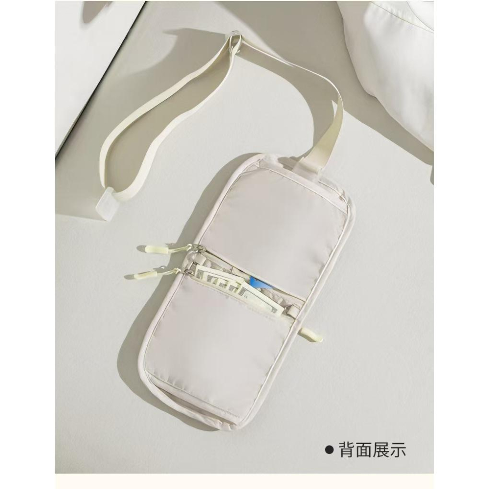 WDF.CO現貨｜2025韓國新款隱形貼身腰包│3種背法│黑灰米3色外出防盜包│多功能收納包│有拉鍊│隔層多口袋│容量大-細節圖7