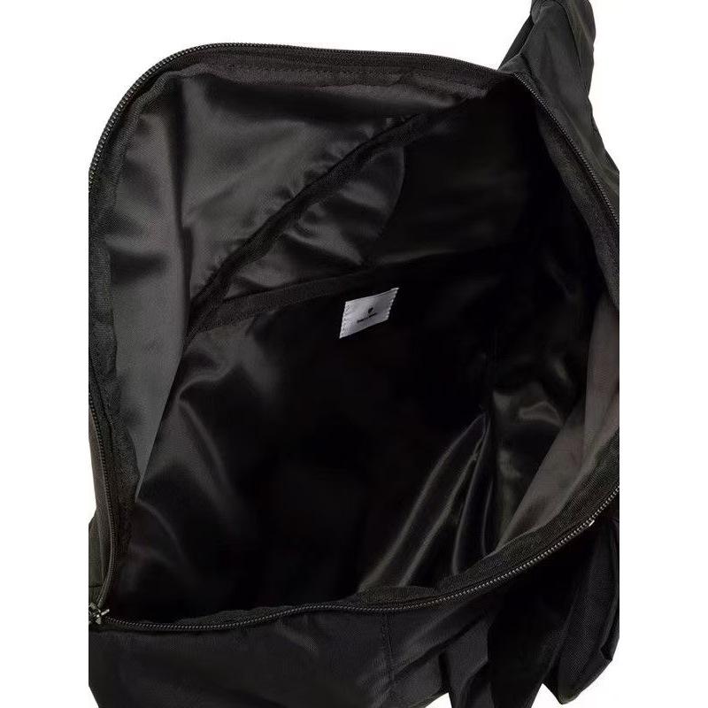 WDF.CO現貨│2025日式新款蝴蝶蝶胸包│黑白灰3色尼龍後背包 │馬鞍斜背包 │單肩包│隨身包｜容量大｜外出包-細節圖9