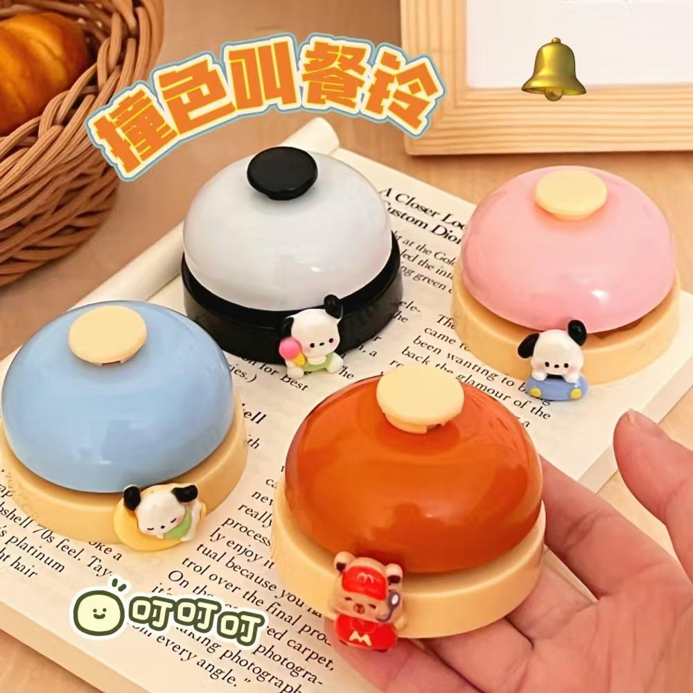 WDF.CO現貨│手按鈴噹 │黃粉藍3色 │叮叮叮~搶答按鈴｜叫餐鈴｜紅黃配色｜鈴鐺｜寵物按鈴｜腳踏車鈴噹-細節圖6
