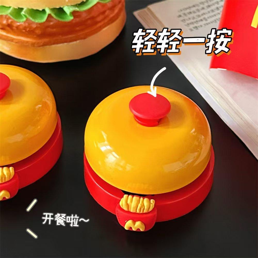 WDF.CO現貨│手按鈴噹 │黃粉藍3色 │叮叮叮~搶答按鈴｜叫餐鈴｜紅黃配色｜鈴鐺｜寵物按鈴｜腳踏車鈴噹-細節圖7