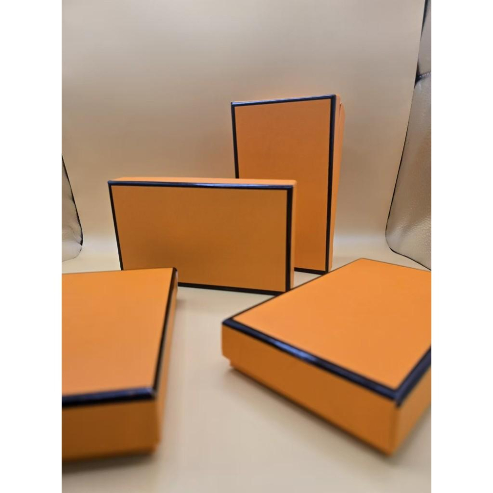 WDF.CO現貨│15.5*9*3CM 經典橘盒│禮品盒│經典橘盒│紙盒│空盒│包裝盒│禮物包裝盒-細節圖2