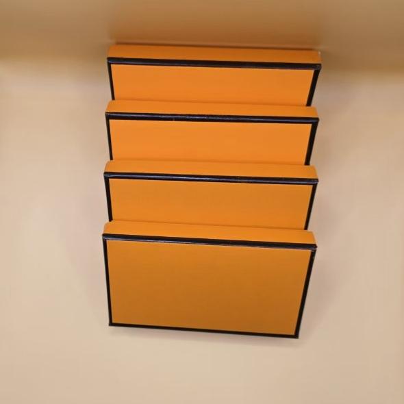 WDF.CO現貨│15.5*9*3CM 經典橘盒│禮品盒│經典橘盒│紙盒│空盒│包裝盒│禮物包裝盒-細節圖4