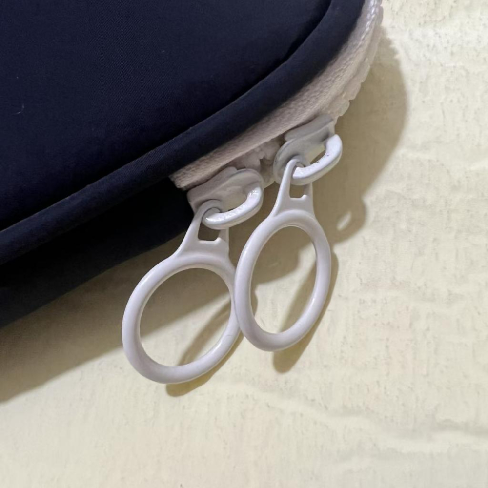 WDF.CO現貨│2024韓國新款ipad筆電包│黑白粉黃藍5色平板保護套│PVC透明設計│14吋ipad收納鋪棉包││-細節圖9