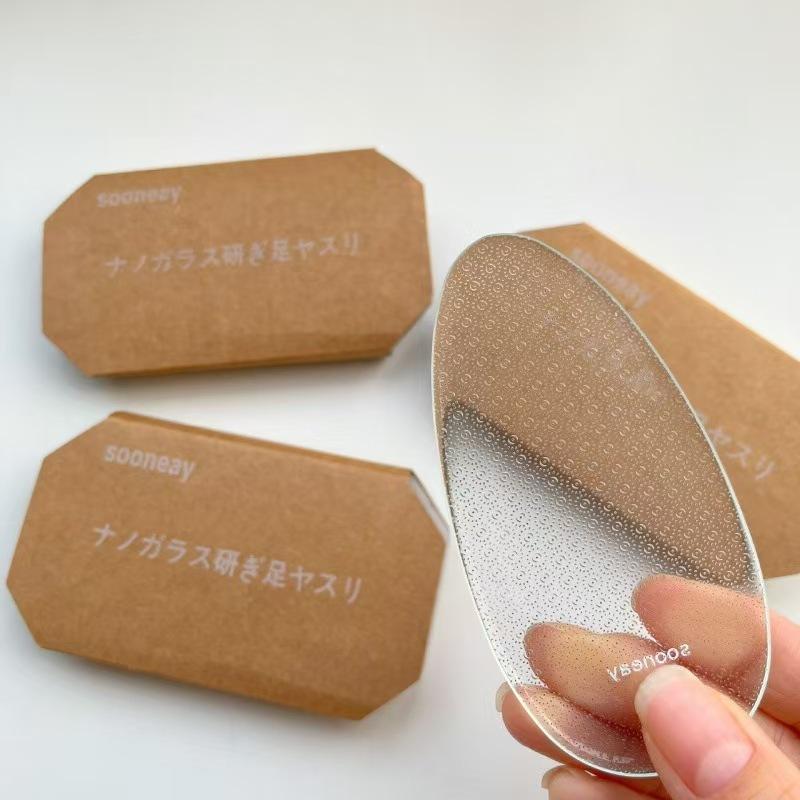 WDF.CO現貨│2024日本新款奈米玻璃搓腳板│附盒子│黑科技去死皮│磨腳皮│美甲搓│指甲搓│去角質│搓板-細節圖6