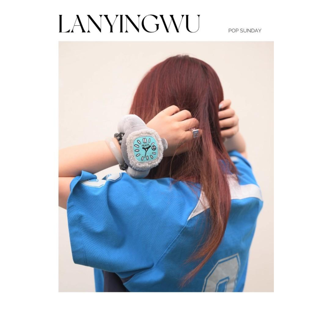 WDF.CO 現貨｜2025新款POP SUNDAY RELAX毛絨手錶盲盒 惡搞勞力士 全新未拆 贈送貼紙 聖誕禮物-細節圖3