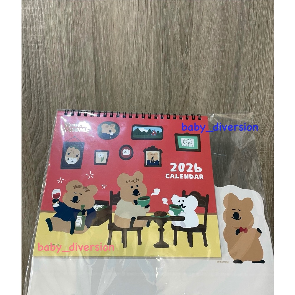 Dinotaeng桌曆-規格圖4