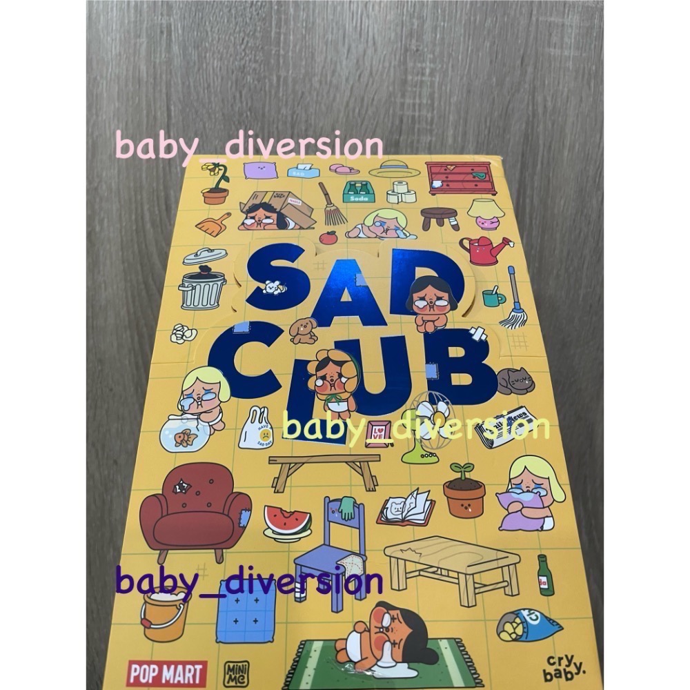 crybaby悲傷俱樂部 哭娃一中盒 哭娃勳章-規格圖5
