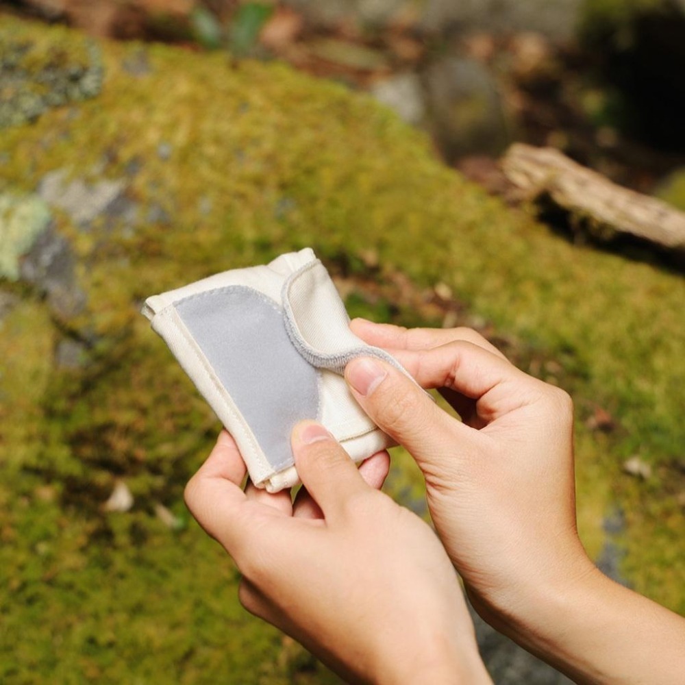 【和諧生活】Ｗego無釦愛布棉 安心日用組(單片／4入)－米白／卡其 　#衛生棉 #有機棉 #台灣製造-細節圖5