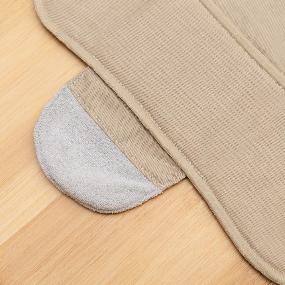 【和諧生活】Ｗego無釦愛布棉 安心日用組(單片／4入)－米白／卡其 　#衛生棉 #有機棉 #台灣製造-細節圖7