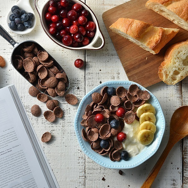 【米森vilson】香酥可可脆片250g／香酥草莓穀脆片150g／香脆玉米片180g-細節圖4