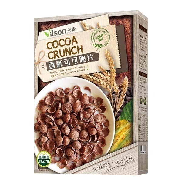 【米森vilson】香酥可可脆片250g／香酥草莓穀脆片150g／香脆玉米片180g-規格圖7