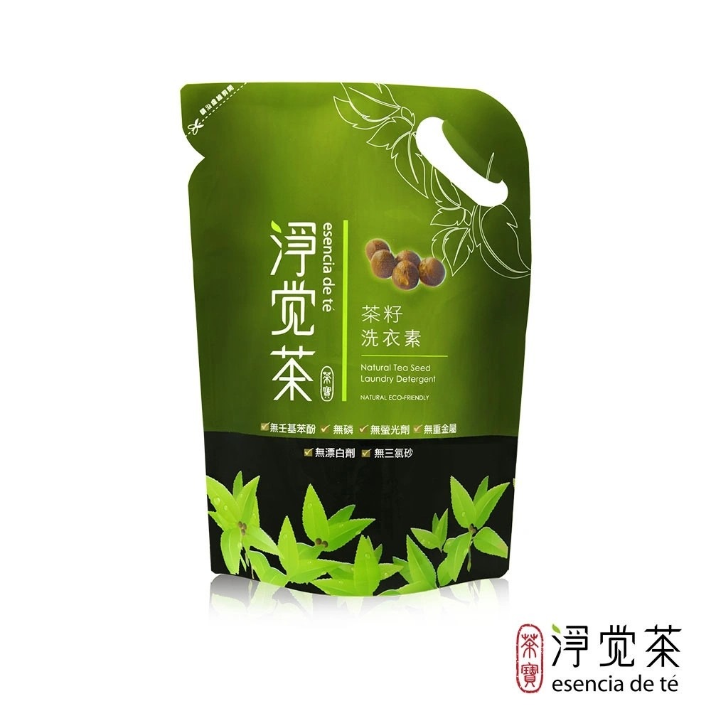 【茶寶】天然茶籽洗衣素(2.3kg/瓶)／袋裝補充包(1.8kg/袋)-規格圖2