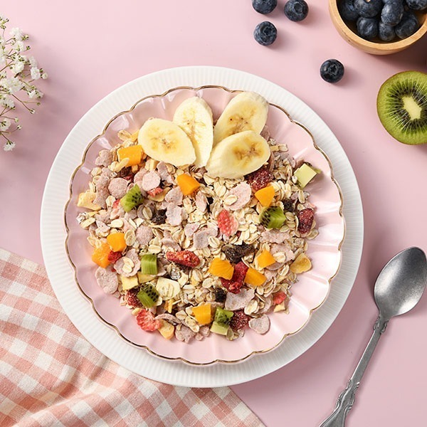 【米森Vilson】 水果麥片系列－水蜜桃草莓麥片300g／核桃蔓越莓麥片450g／藍莓腰果麥片450g-細節圖3