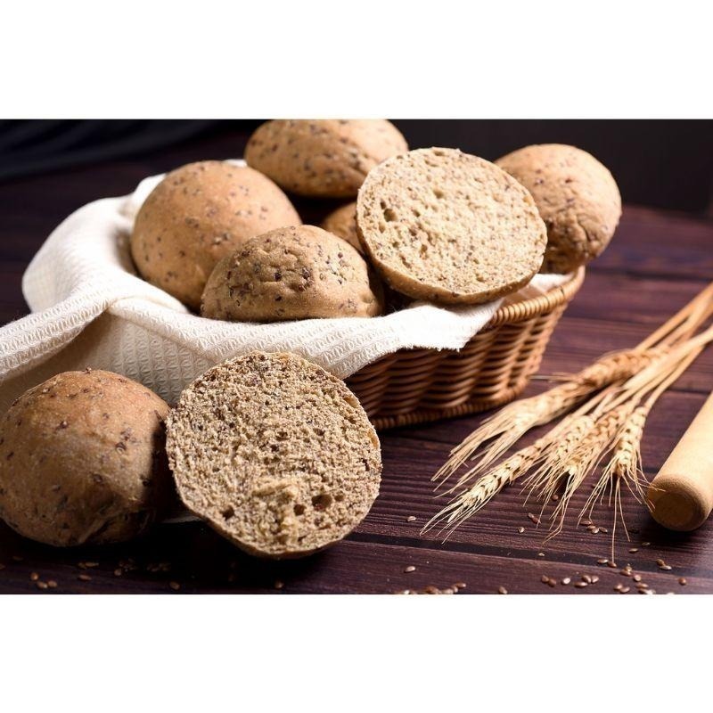 ⭐️促銷⭐️【野菜村】100%全麥餐包(100g*5顆/包)－紅藜麥/綜合堅果/蔓越莓/可可-細節圖2