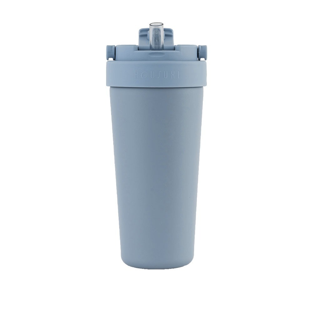 【HOUSUXI】316保溫舒吸杯(附彈跳吸管)720ml-燕麥奶／奶油白／霧粉紅／霧灰藍 #保溫杯 #保溫瓶-規格圖5