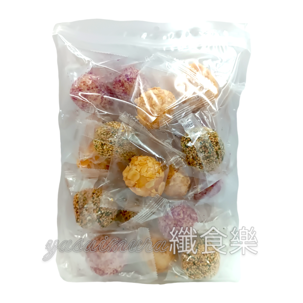 【得意工坊】三祈球200g(杏仁球、山藥椰子球、海苔芝麻球)／效期2025.02.05 #蔴荖 #過年限定-細節圖4