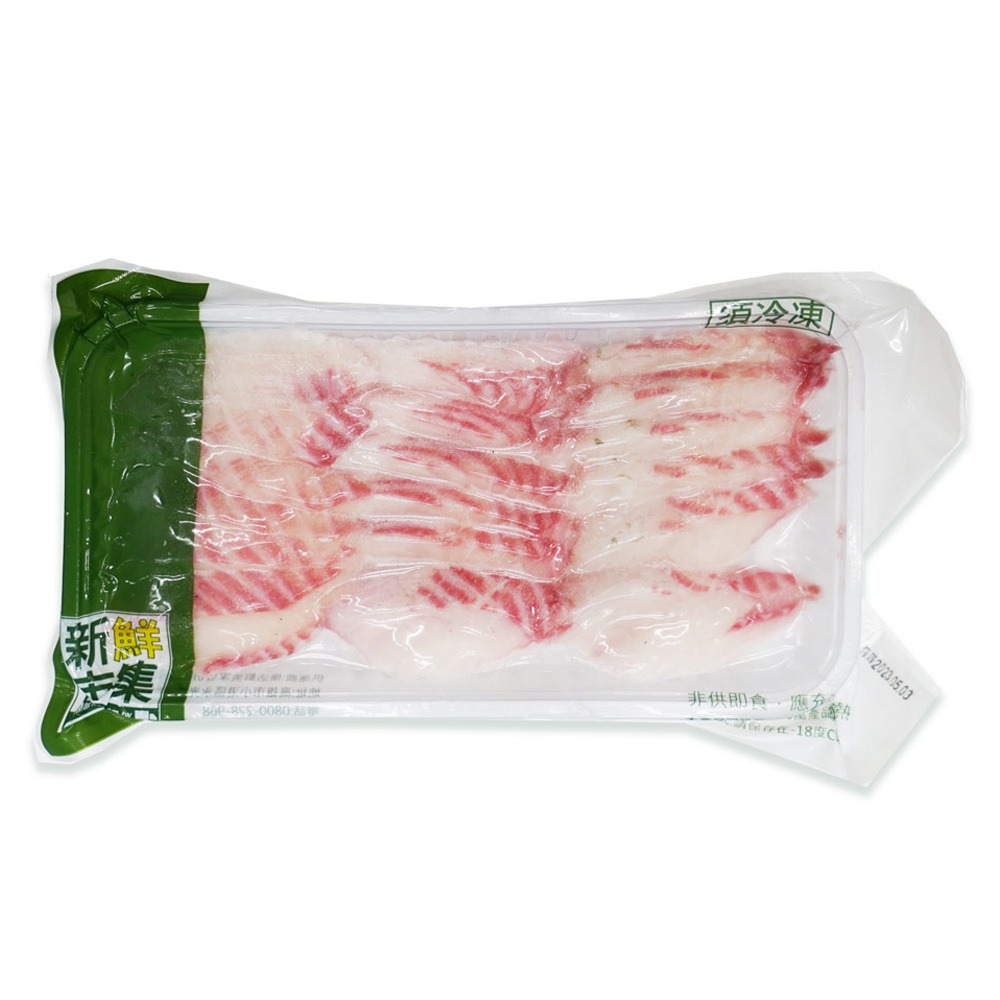 【新鮮市集】鯛魚涮涮鍋片(200g/盤) #鯛魚-規格圖1