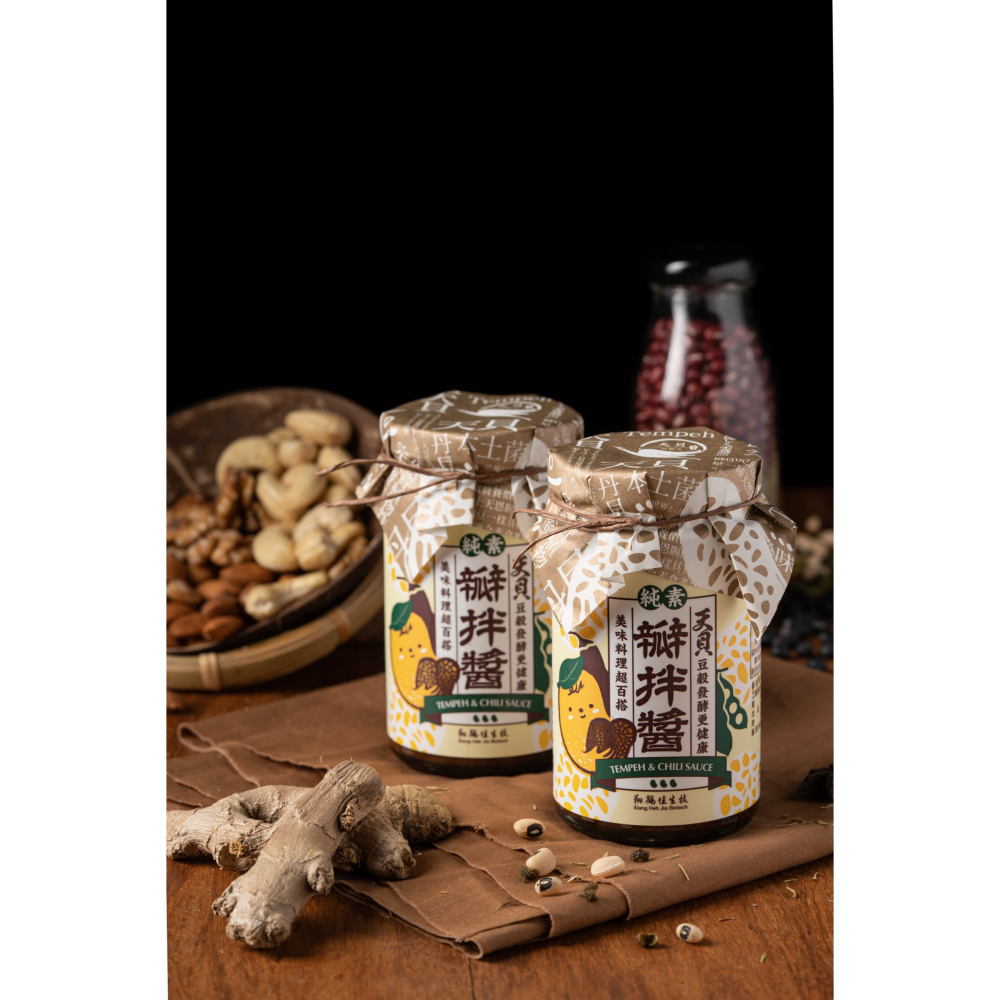 【翔鶴佳】天貝醬系列(220g)－椒麻醬／瓣拌醬 #拌醬 #醬料-細節圖3