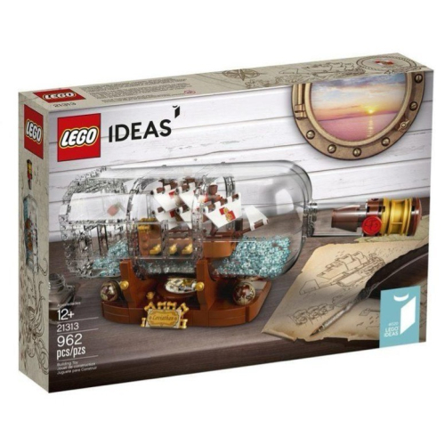 樂高 LEGO 21313 瓶中船