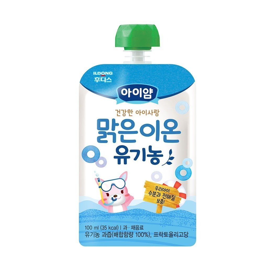 韓國ILDONG FOODIS日東 嬰幼兒果汁 活力平衡/綜合水果 (100ml)-細節圖3