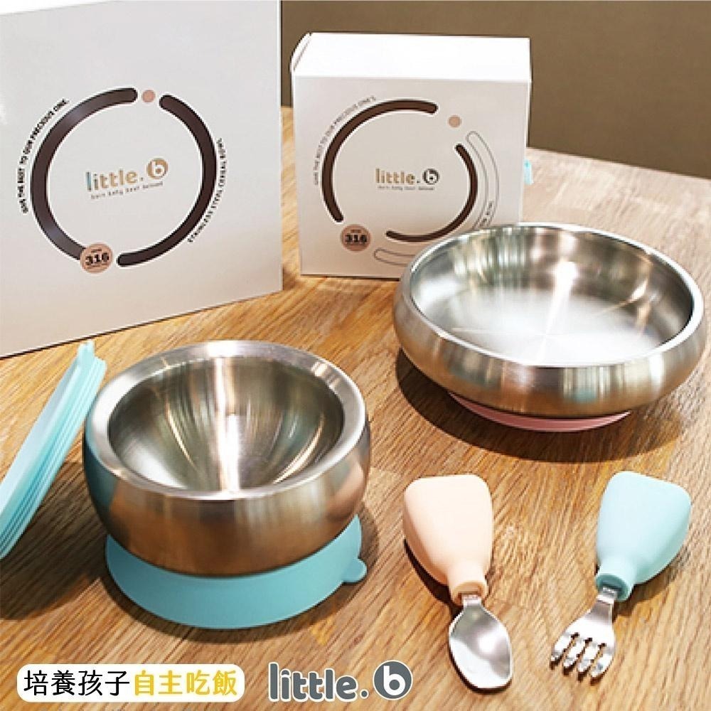 little.b 不鏽鋼吸盤碗配件組(上蓋*1+吸盤*1)-細節圖2