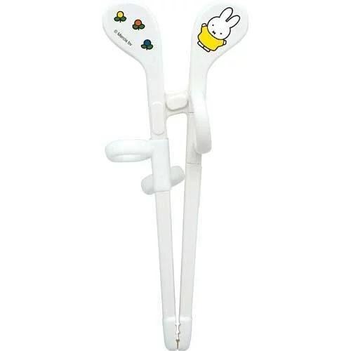 日本Edison miffy 米菲兔 幼兒學習筷(右手)(左手) 幼兒園 兒童餐具-細節圖3