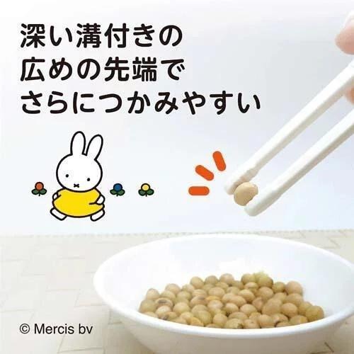 日本Edison miffy 米菲兔 幼兒學習筷(右手)(左手) 幼兒園 兒童餐具-細節圖4