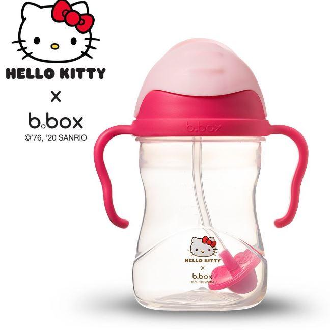 b.box 迪士尼升級版水杯-Kitty(桃紅)/(粉綠)-細節圖2