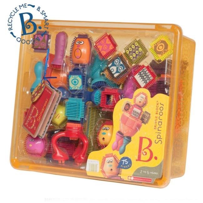 B.TOYS 布萊斯特鬃毛積木75PCS-細節圖2