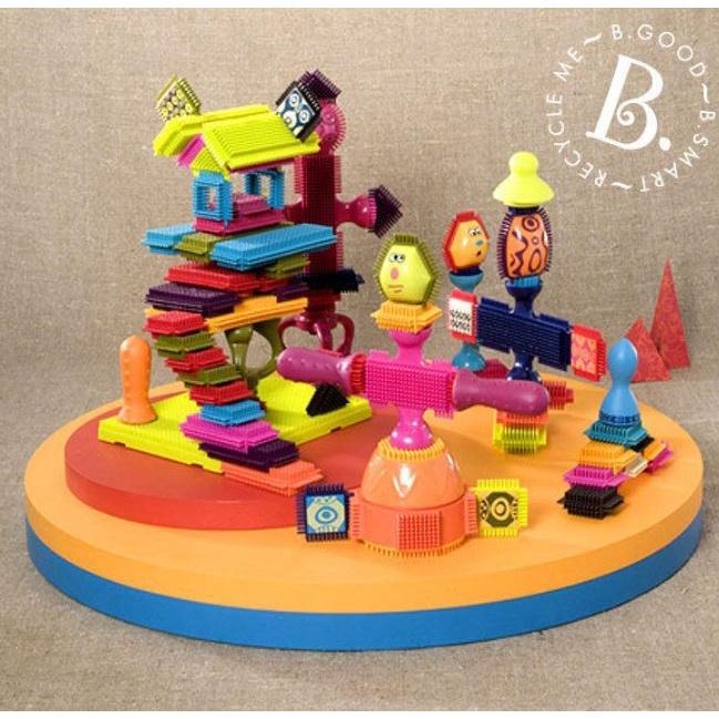 B.TOYS 布萊斯特鬃毛積木75PCS-細節圖3