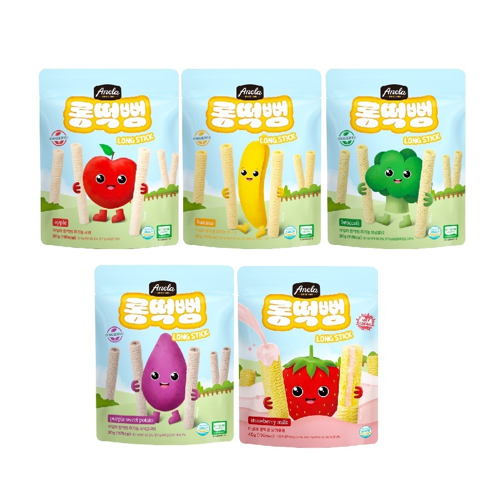 【Hibebe洛奇】米米樂長棒-蘋果/香蕉/花椰菜/紫薯 30g (7M+適用)｜草莓牛奶 40g (12M+適用)-細節圖2