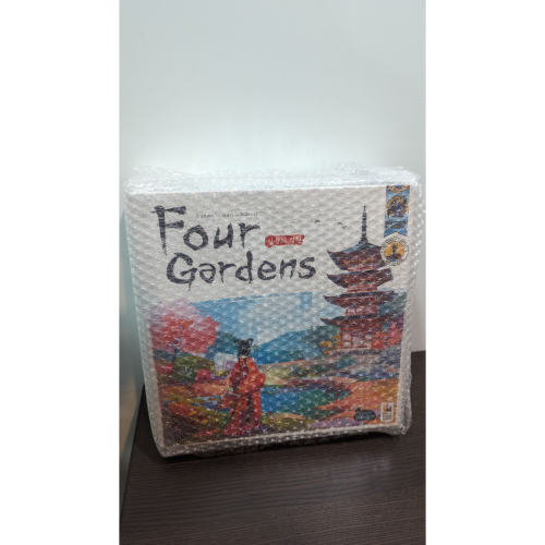 二手正版桌遊 全新 Four Gardens 四神林園 英文版有中文規則