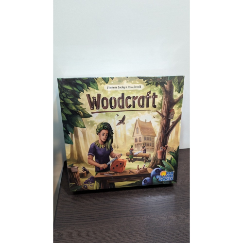 二手正版桌遊 全新 Woodcraft 木藝大師 英文版 策略