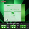 🇹🇼【TIBHAR台灣總代理】  QUANTUM X PRO 彩色膠皮 藍色 紫色 粉紅色 綠色 膠皮-規格圖1