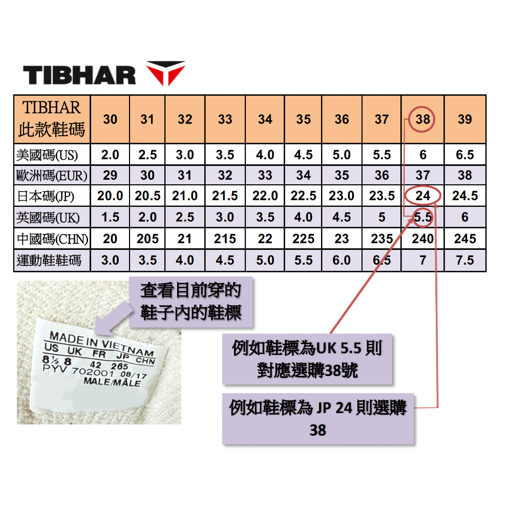 🇹🇼【台灣公司貨】 德國TIBHAR 童鞋 桌球鞋 羽球鞋 膠鞋 旋鈕 免綁鞋帶 免費送襪子-細節圖2