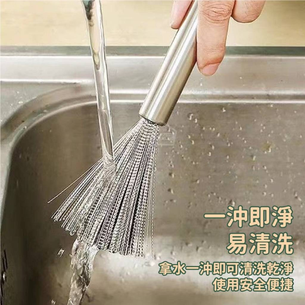 不鏽鋼鋼絲長柄刷-細節圖5