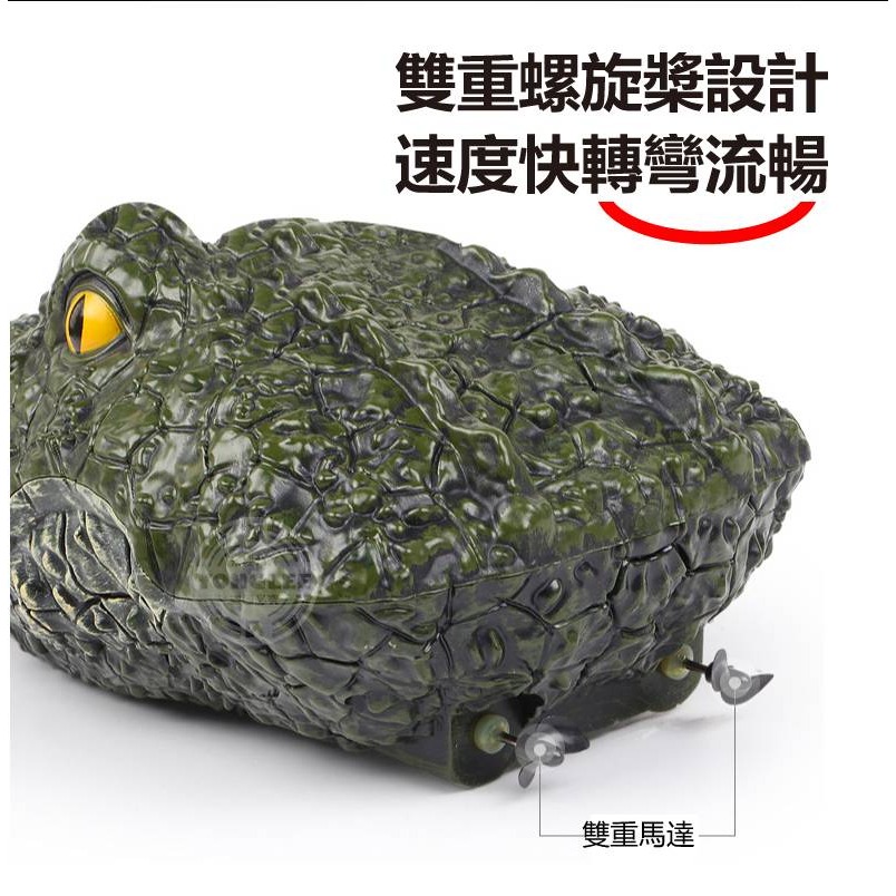 2.4G遙控鱷魚船-細節圖3
