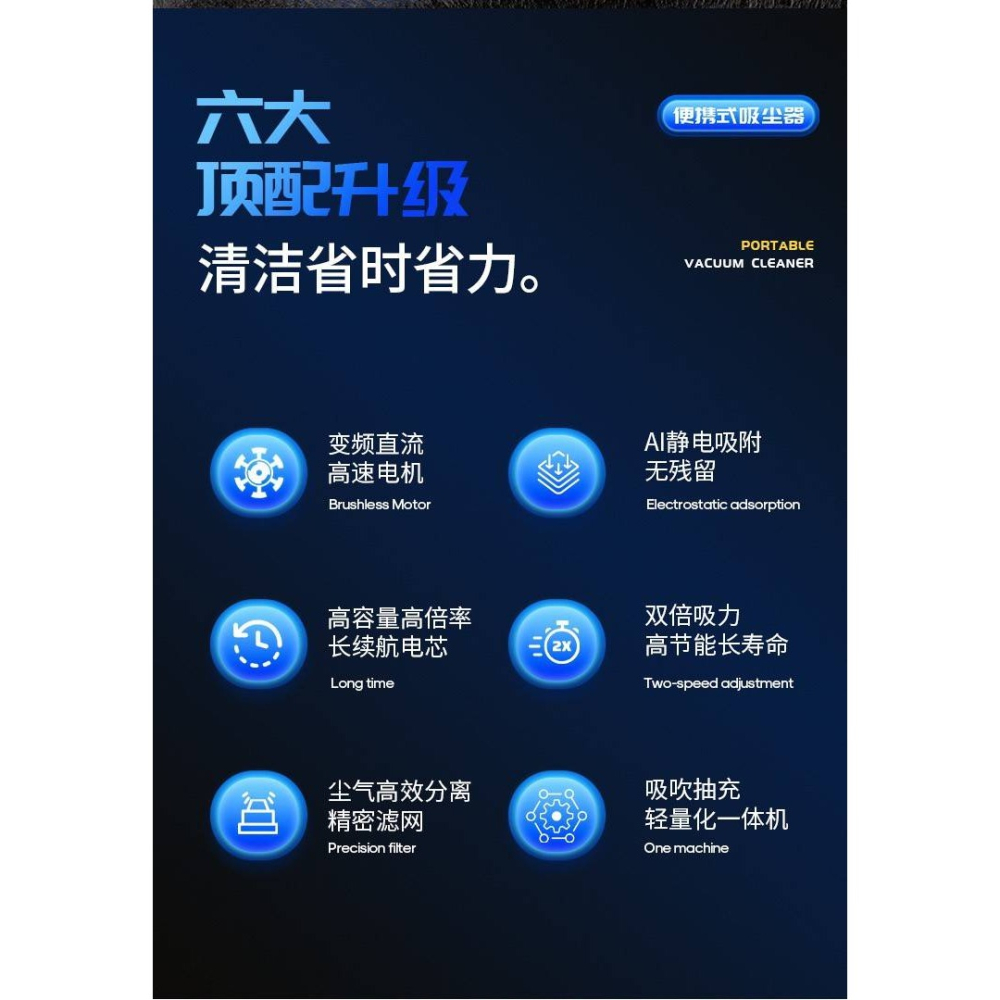 酷狗霸王無線吸塵器-細節圖4