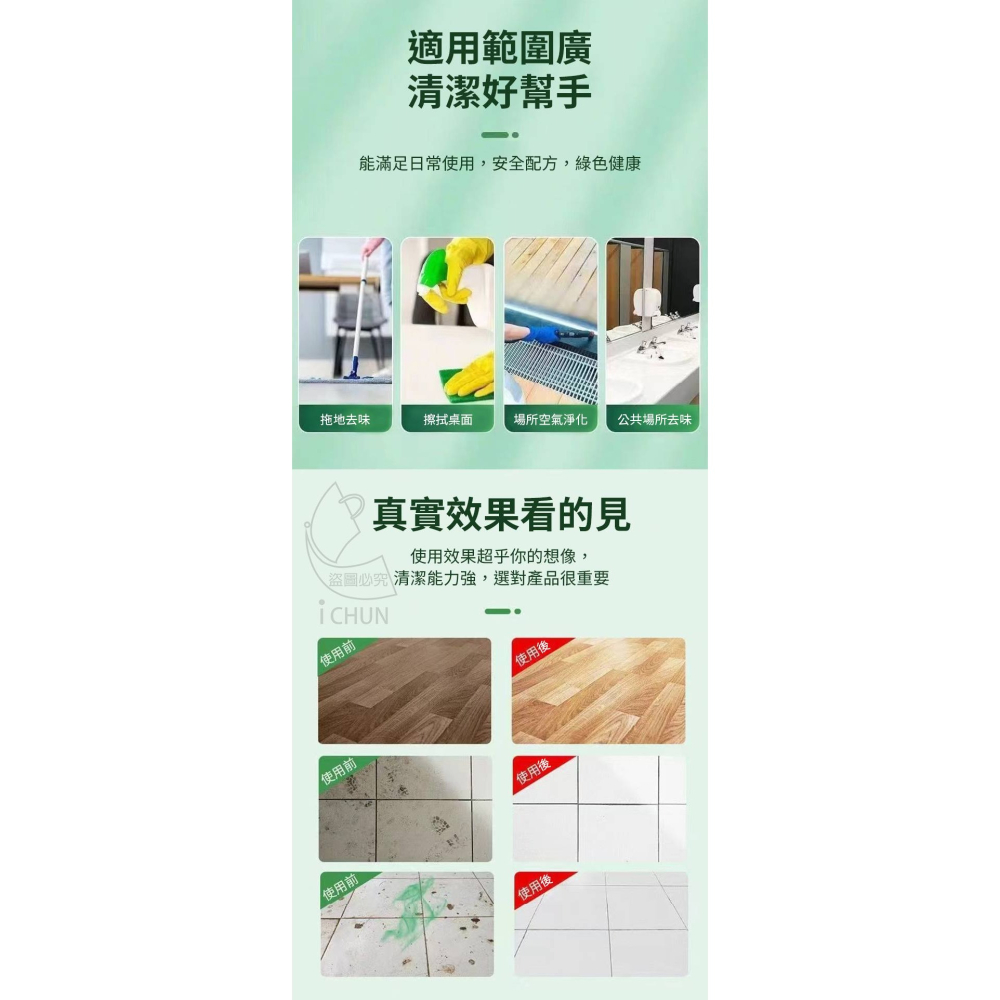 芳香去味拖地花露水發泡錠5盒-細節圖2