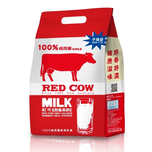 紅牛超濃脫脂高鈣奶粉2kg