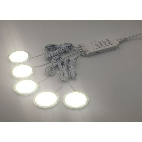 LED 12V 展示燈 小圓燈 櫥櫃燈 衣櫃燈 可加裝人體感應器與遙控 遙控燈 感應燈