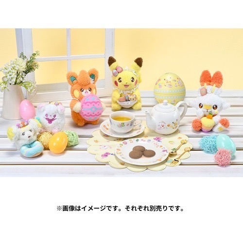 ［絕版現貨］日本官方🇯🇵 復活節 限定 皮卡丘 炎兔兒 布撥 Yum Yum 吊飾 寶可夢周邊 寶可夢中心-細節圖8