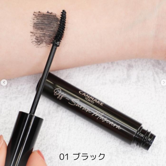 【現貨在台，當日寄出】🌞NANA極品🌈 日本CANMAKE 易卸捲翹纖長睫毛膏 Off-Surun Mascara-細節圖7