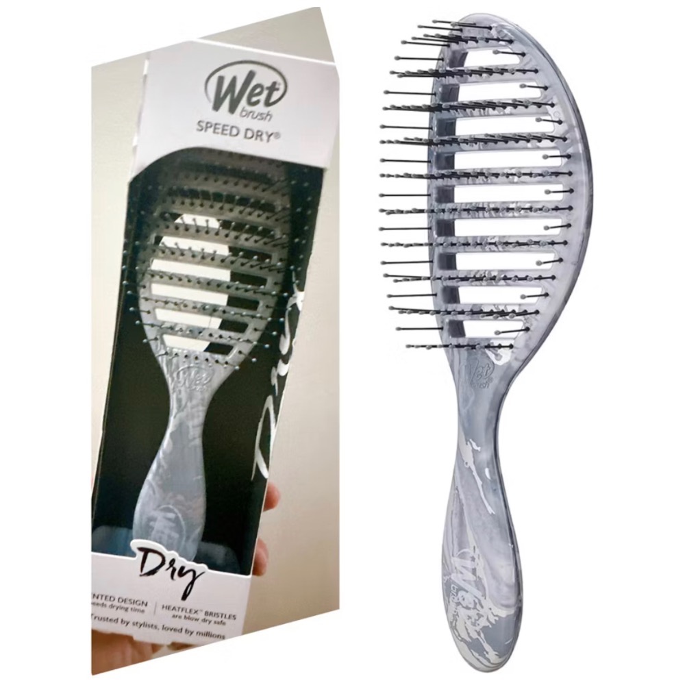 Wet Brush 素面款 乾濕兩用梳 護髮梳 方形梳-規格圖1