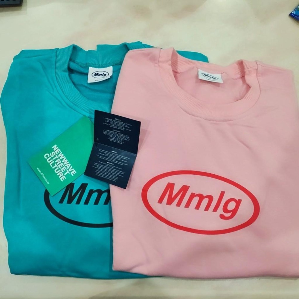 現貨💥Mmlg情侶圓領寬鬆上衣-細節圖5