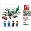 小魯班航天飛機大型空中巴士/飛機系列相容樂高小顆粒積木463片/積木組/兒童益智DIY拼裝玩具/益智積木/模型-規格圖11