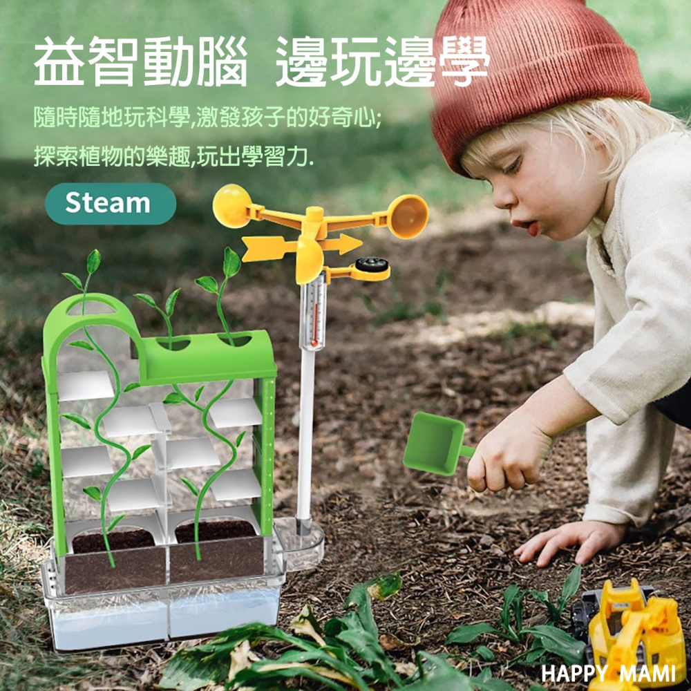 科學教育植物迷宮種植教育/種植實驗/科學氣象監測紀錄/水培生長過程/大自然生態教育/教科實驗/科學教具/教科系列-細節圖2