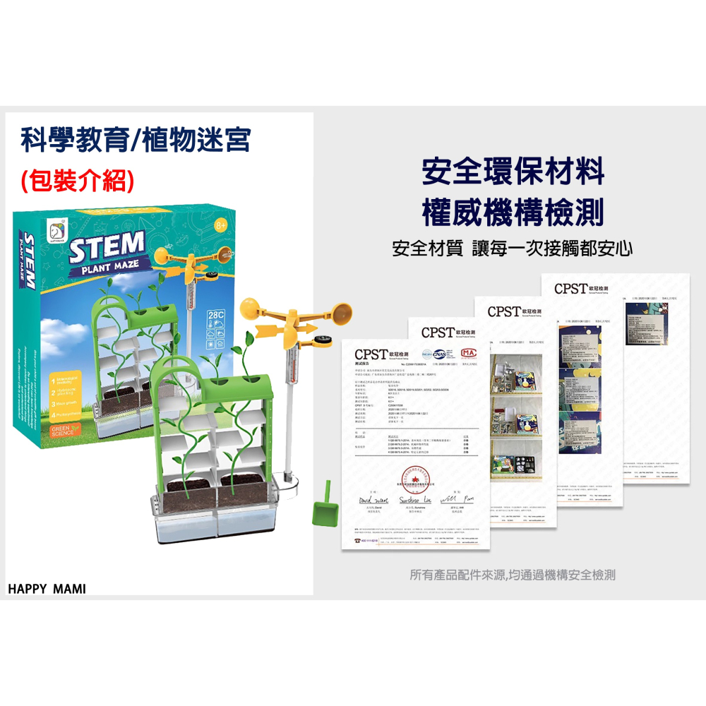科學教育植物迷宮種植教育/種植實驗/科學氣象監測紀錄/水培生長過程/大自然生態教育/教科實驗/科學教具/教科系列-細節圖9