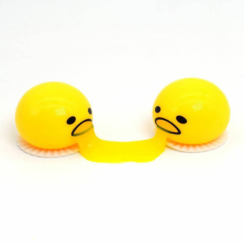 紓壓蛋黃嘔吐哥/嘔吐蛋/捏捏樂/Q彈呆萌/趣味可愛/發洩玩具/輕鬆減壓發洩/創意玩具/蛋黃哥-細節圖7