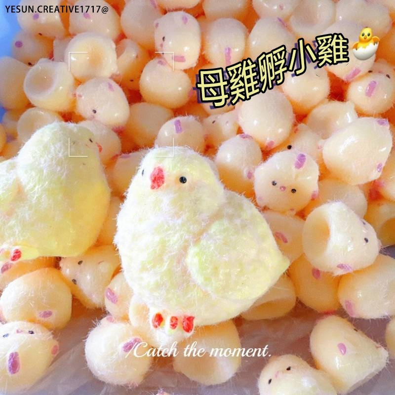 仿真雞仔捏捏/母雞孵小雞發洩捏捏/解壓神器/解壓紓壓/可愛軟Q玩具/超軟毛絨軟泥手感/解壓玩具神器/紓壓玩具/泥感玩具-細節圖10